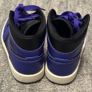 Nike AIR JORDAN… purple/black.size 7.5. worn 1 hr ..A unique color..